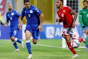 Βαριά ήττα στο Ta' Qali για την Κύπρο (φώτος)