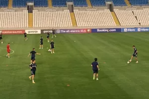 Η προπόνηση των Ρώσων στο ΓΣΠ (Φώτος)