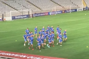 Η τελευταία προπόνηση της Εθνικής μας (Φώτος)
