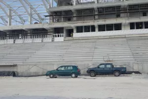 Η επιθεώρηση των έργων στο νέο γήπεδο Λεμεσού (Φώτος)