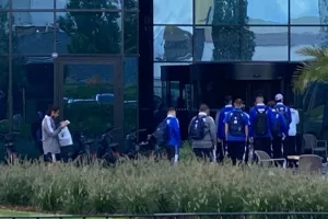 Έφτασε στο ξενοδοχείο - Ώρα για ξεκούραση (Φώτος)