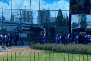 Έφτασε στο ξενοδοχείο - Ώρα για ξεκούραση (Φώτος)