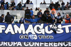 Οι Ανορθωσιάτες στην "Ghelamco Arena"/ΦΩΤΟΣ