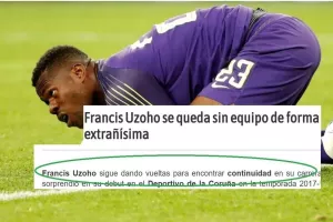 To es.besoccer/"Uzoho-Περίεργη έξοδος"