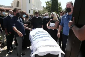 Με τη σημαία του Εθνικού κηδεύτηκε ο "Eθνικάρας"