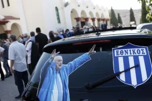 Με τη σημαία του Εθνικού κηδεύτηκε ο "Eθνικάρας"