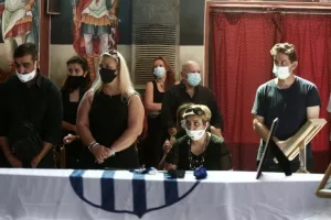 Με τη σημαία του Εθνικού κηδεύτηκε ο "Eθνικάρας"
