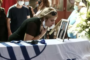 Με τη σημαία του Εθνικού κηδεύτηκε ο "Eθνικάρας"