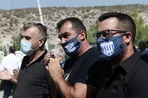 Με τη σημαία του Εθνικού κηδεύτηκε ο "Eθνικάρας"
