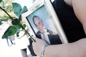 Με τη σημαία του Εθνικού κηδεύτηκε ο "Eθνικάρας"