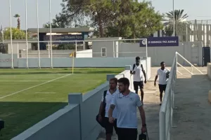 Στο γήπεδο ο Εθνικός (φώτος)