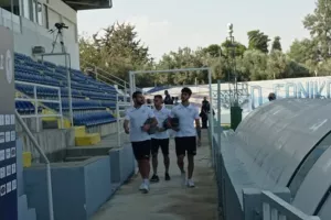 Στο γήπεδο ο Εθνικός (φώτος)