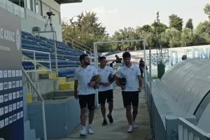 Στο γήπεδο ο Εθνικός (φώτος)