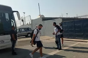 Στο γήπεδο για το... ιστορικό (φώτος)