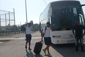 Στο γήπεδο για το... ιστορικό (φώτος)