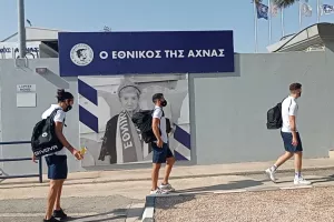 Στο γήπεδο για το... ιστορικό (φώτος)