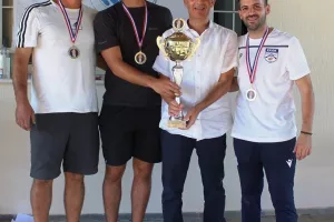 O τελευταίος αγώνας τραπ ήταν αφιερωμένος στη μνήμη Περικλή Τάνου