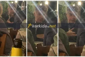 (Φώτος Kerkida) Έξοδος... Παπασταύρου μετά το ντέρμπι