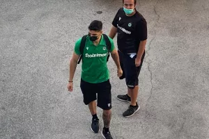 Άφιξη στο ΓΣΠ για την Ομόνοια (φώτος)