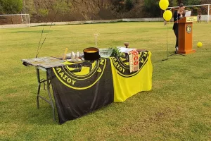 (ΦΩΤΟΣ) Εγκαίνια αθλητικού κέντρου ΑΜΥΝΑ Λινού - Φλάσου