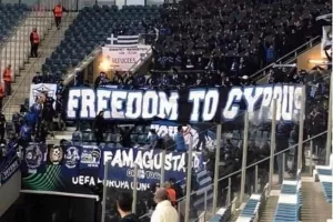 Μήνυμα… εστάλη στη Γάνδη - “FREEDOM TO CYPRUS”