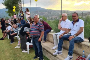 (ΦΩΤΟΣ) Εγκαίνια αθλητικού κέντρου ΑΜΥΝΑ Λινού - Φλάσου