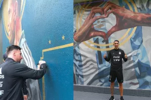 Απίθανη τοιχογραφία… 
