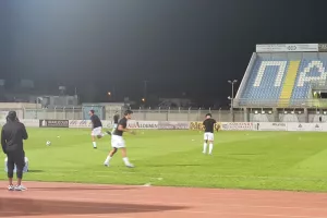 Η προθέρμανση στο "Τάσος Μάρκου" (φώτος)