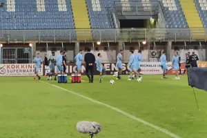Η προθέρμανση στο "Τάσος Μάρκου" (φώτος)