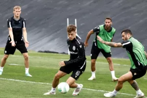Πρωινή προπόνηση και... βαλίτσες για Δανία
