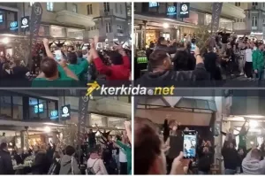 (ΒΙΝΤΕΟ/ΦΩΤΟΣ) Ομονοιάτικο... πάρτι στην Ελβετία