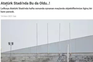 Κατέβηκαν οι... σημαίες στα κατεχόμενα!