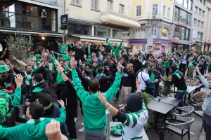 "Πράσινη" τρέλα στην Βασιλεία (φωτορεπορτάζ)