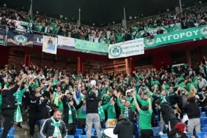 ΦΩΤΟΣ/Οι Ομονοιάτες στο  "St. Jakob-Park"