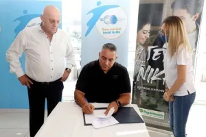 Μνημόνιο Συνεργασίας ΚΟΠ με ΑΑΕΚ (φώτος)