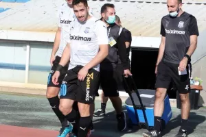 Προθέρμανση στο βοηθητικό πριν το ντέρμπι! (φώτος)