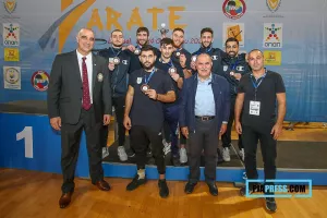Ο Πρόεδρος ΚΟΑ  στο 28ο Μεσογειακό πρωτάθλημα Καράτε στη Λεμεσό