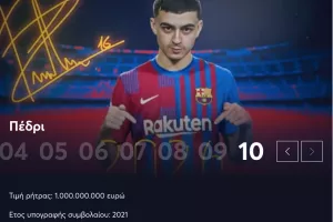 O Πέδρι και οι 10 υψηλότερες ρήτρες στην ιστορία του ποδοσφαίρου!