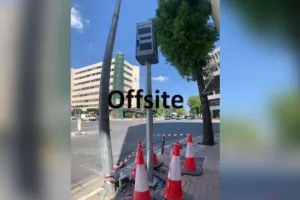 Oι πρώτες κάμερες στους κυπριακούς δρόμους (Φώτος)