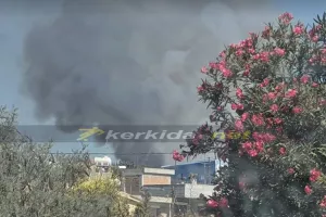 Φωτιά με πολλαπλές εστίες στη Λεμεσό (Φώτος)