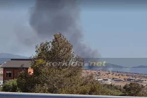 Φωτιά με πολλαπλές εστίες στη Λεμεσό (Φώτος)