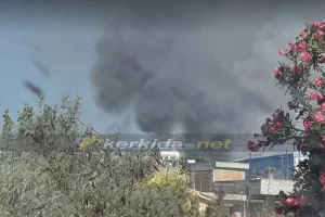 Φωτιά με πολλαπλές εστίες στη Λεμεσό (Φώτος)