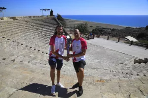Λεμεσό και Πάφο επισκέφτηκε το Σάββατο (09/10) η Queen’s Baton Relay
