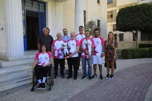 Λεμεσό και Πάφο επισκέφτηκε το Σάββατο (09/10) η Queen’s Baton Relay