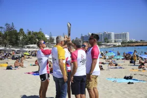 Η Queen’s Baton Relay σε Αγία Νάπα και Παραλίμνι