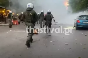 Επεισόδια έξω από το γήπεδο της Τούμπας