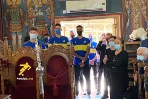 Το "αντίο" του ΑΠΟΕΛ στον Γιαννάκη Τσαγγαρίδη (φώτος)