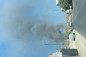 Φωτιά με πολλαπλές εστίες στη Λεμεσό (Φώτος)