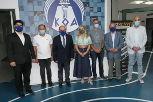 Ο Πρόεδρος ΚΟΑ συναντήθηκε με την Καρολίνα Πελενδρίτου