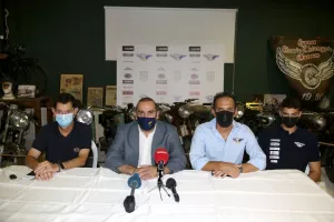 Δημοσιογραφική διάσκεψη για την παρουσίαση της Εθνικής Ομάδας Μότοκρος